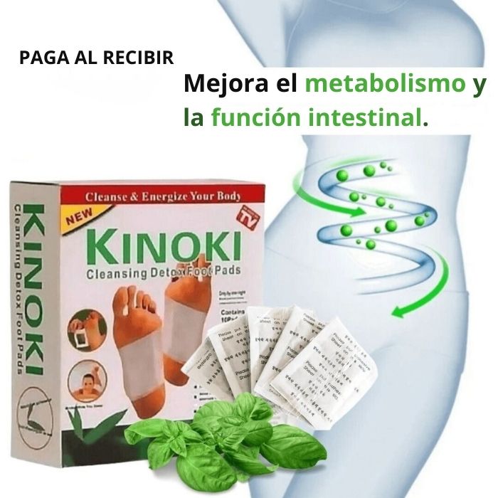 Kit de Parches Detox - Elimina el Dolor, la Hinchazón y Desintoxica - 100% Natural [ Envío Gratis + Regalos]