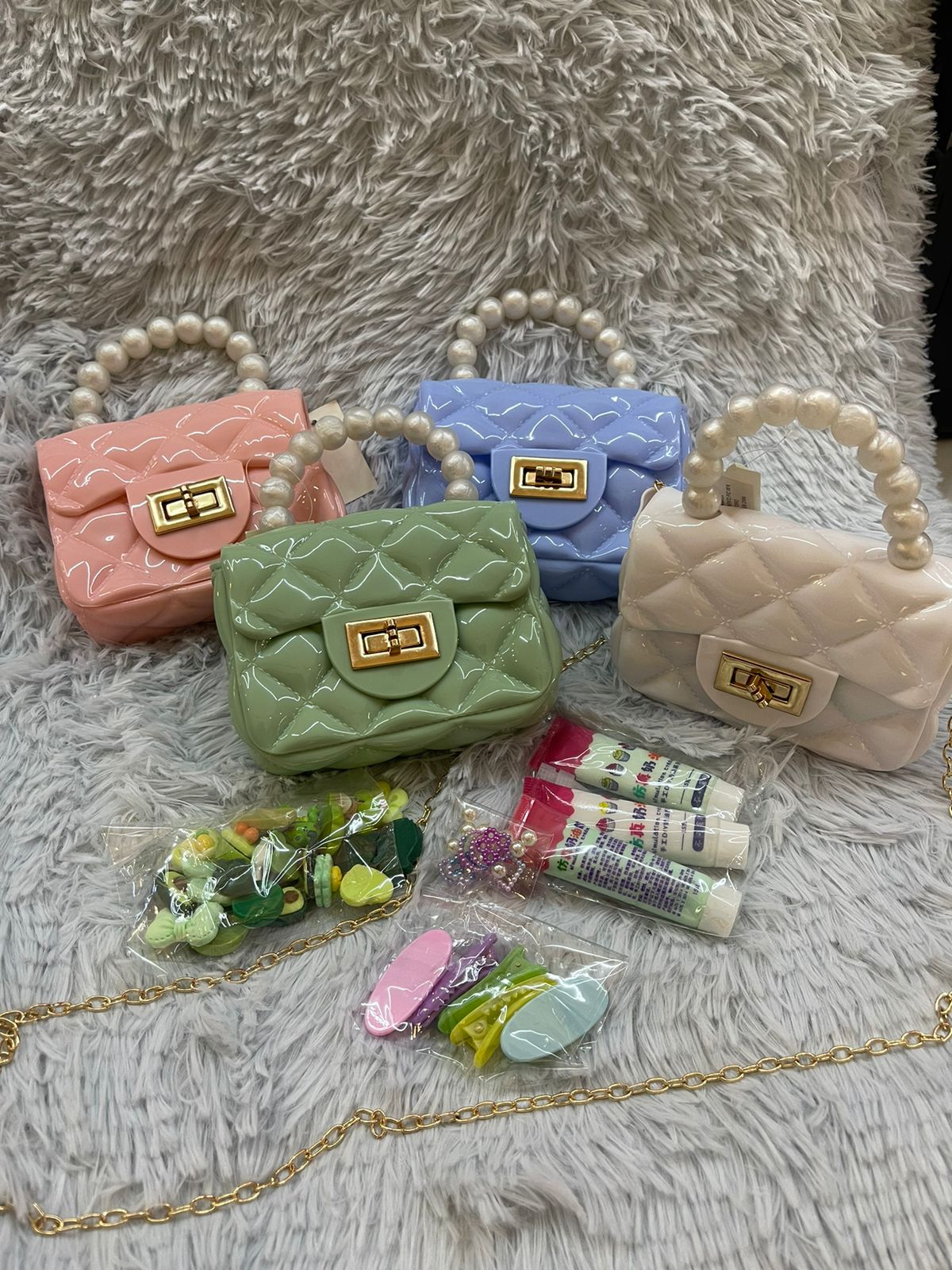 Mini Bolsos Para Decorar  Para niñas + Regallitos ( Oferta )